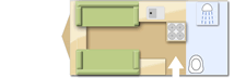 Lunar Clubman 470 2004 caravans layout