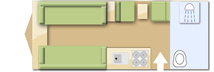Compass Rallye 530 2016 caravans layout