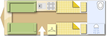 Swift Challenger 565 SE 2015 caravans layout