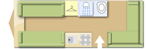 Elddis Avante 585 2023 caravans layout