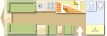 Ace Equerry 2008 caravans layout