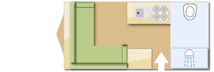 Elddis Crusader Hurricane 2012 caravan layout