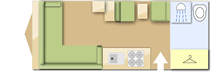 Ace Aristocrat 2004 caravan layout