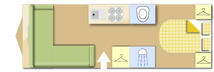 SOLD -  Buccaneer Barracuda 2018  caravan  Layout Image