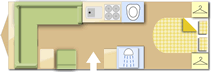 Bailey Pegasus Grande Messina 2022 Caravan layout