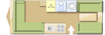 Swift Challenger 490 2005  Caravan layout