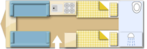 Swift Conqueror 565 2017 caravans layout