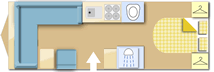 Bailey Pegasus Grande Messina 2020 Caravan layout