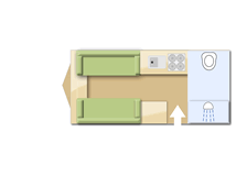 Bailey Olympus 460 2013 caravans layout