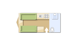 Coachman Amara 450 2007 caravans layout