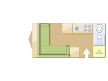 Elddis Avante 372 2012 caravans layout