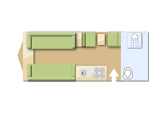 Compass Omega 524 2006 caravans layout