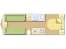 Swift Challenger 580 2011 caravans layout
