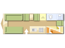 Swift Kudos Super 830 DB SR 2020 caravans layout