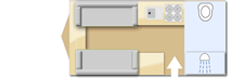 Swift Challenger 480 Lux Pack 2021 caravans layout