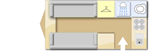 Bailey Ranger 380 2003 caravans layout