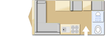 Xplore 304 2015 caravans layout