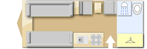 Swift Fairway 530 2007 caravans layout