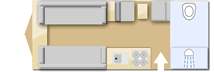 Swift Elegance 530 2019 caravans layout