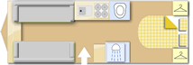 Swift Challenger 650 2021 caravans layout