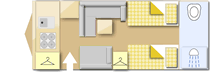 Adria Astella 613 HT 2012 caravans layout