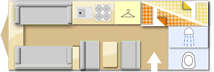 Bailey Pegasus GT65 Ancona 2014 caravans layout