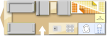 Adria Altea 552 DT Tamar 2016 caravans layout
