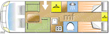 Etrvsco T7400 SB 2019 Motorhome layout\