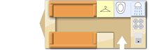 Lunar Stellar 2015 caravans layout