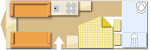 Elddis Crusader Super Sirocco 2016 caravans layout