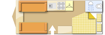 Lunar Ultima 534 2010 caravans layout