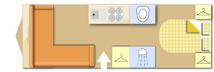 Buccaneer Barracuda 2019 caravans layout