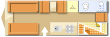 Buccaneer Galera 2018 caravans layout