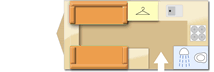 Lunar Stellar 2009  Caravan layout