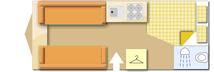 Swift Kudos 470 2022  Caravan layout