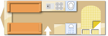 Elddis Rambler 21/4 2018  Caravan layout