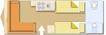 Swift Conqueror 655 2007  Caravan layout