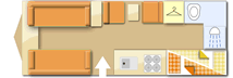 Elddis Rambler 19/6 2019  Caravan layout
