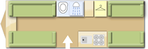 Elddis Crusader Super Storm 2012 caravans layout