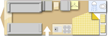 Swift Challenger 640 Grande 2026  Caravan layout