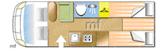  Motorhome layout