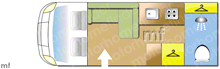  Motorhome layout