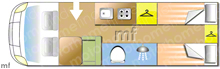  Motorhome layout