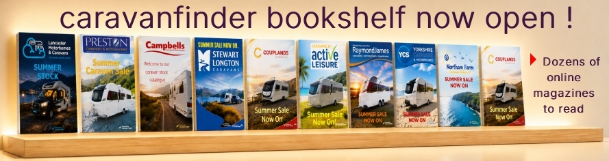 Caravanfinder Bookshelf