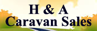 H and A Caravans Logo